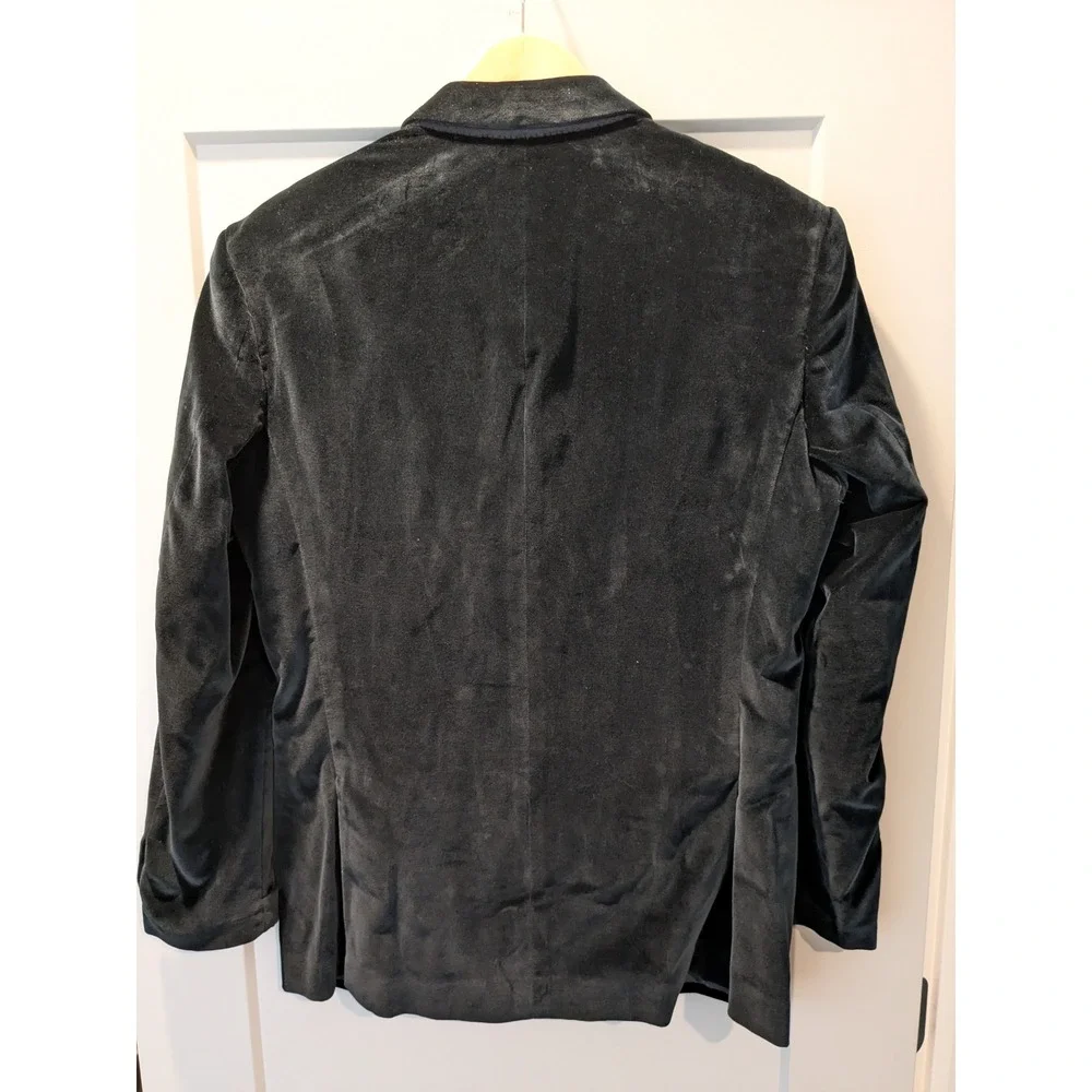 NWOT John Varvatos Mens Bue Velvet Blazer Jacket‎ Made in Italy 40S? READ